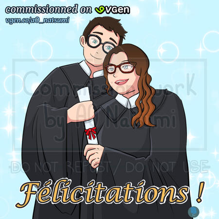 Graduation pic (Surprise me ! Commission) (mars 2026)